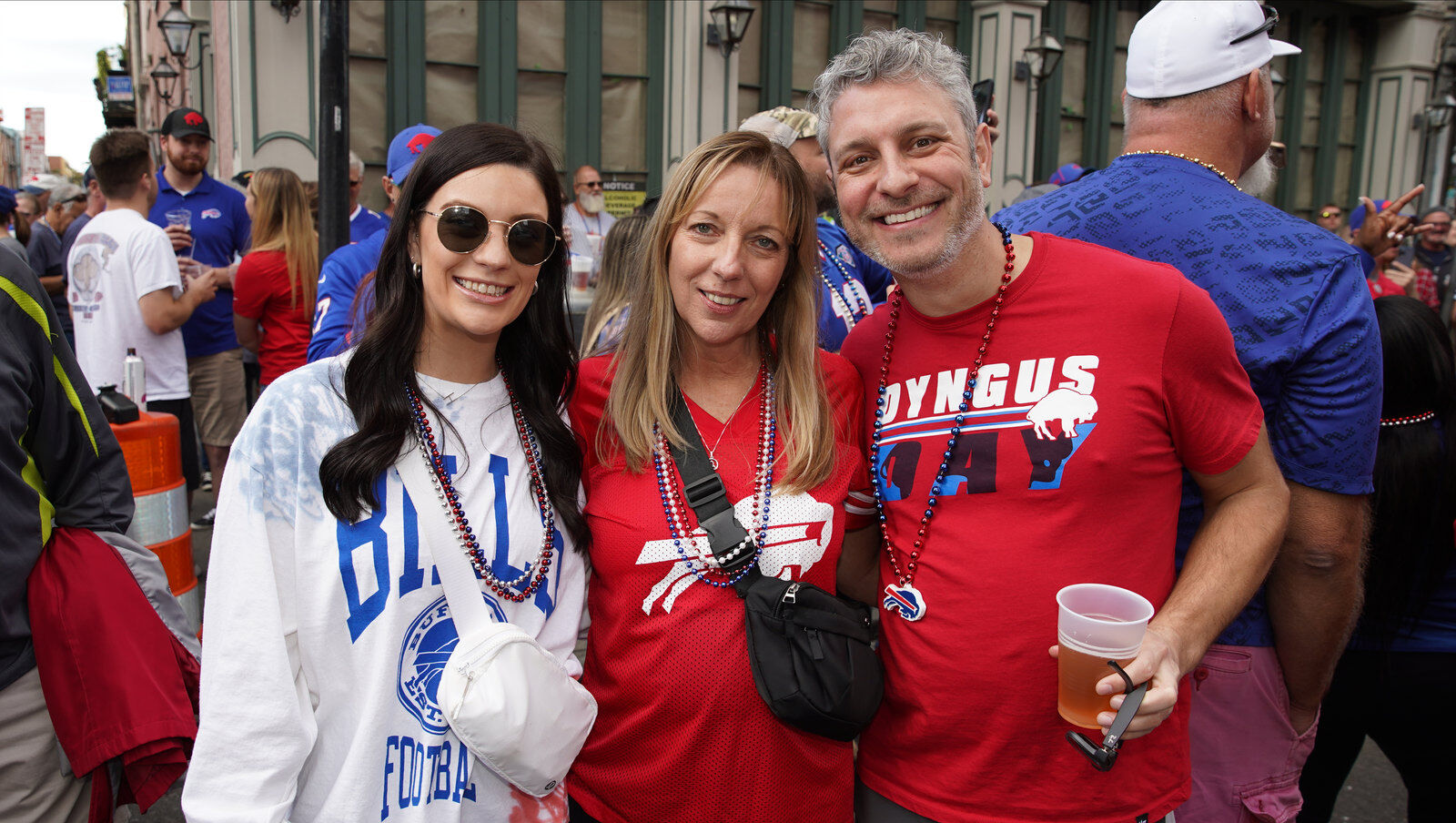 Buffalo Bills packers of NOLA Takeover Parade